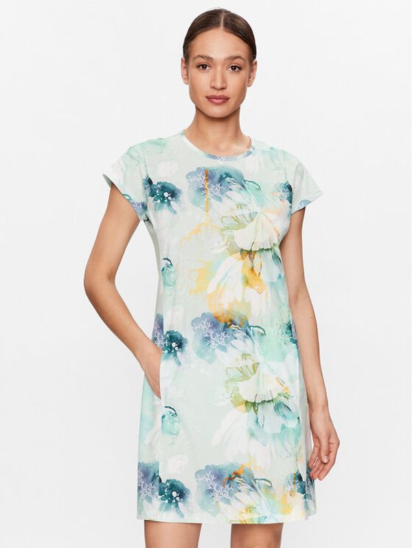 Helly Hansen Helly Hansen Лятна рокля ESRA RØISE Thalia 34347 Зелен Regular Fit