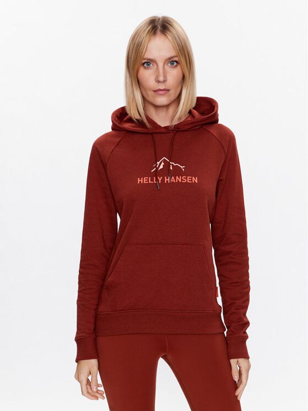 Helly Hansen Helly Hansen Суитшърт 62936 Кафяв Regular Fit