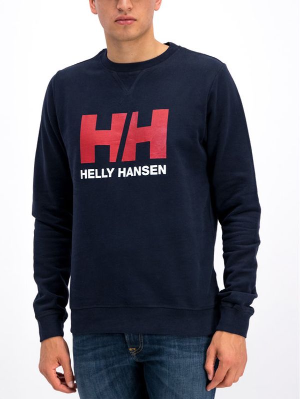 Helly Hansen Helly Hansen Суитшърт Hh Logo Crew 34000 Тъмносин Regular Fit