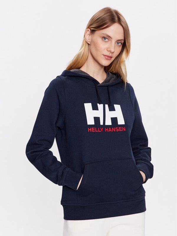 Helly Hansen Helly Hansen Суитшърт Logo 33978 Тъмносин Regular Fit