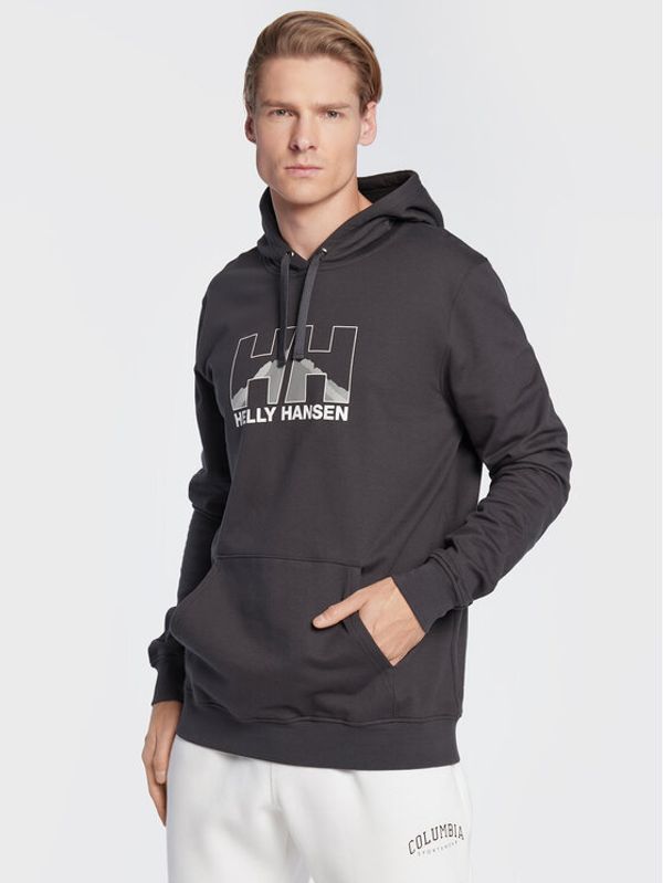 Helly Hansen Helly Hansen Суитшърт Nord Graphic 62975 Сив Regular Fit