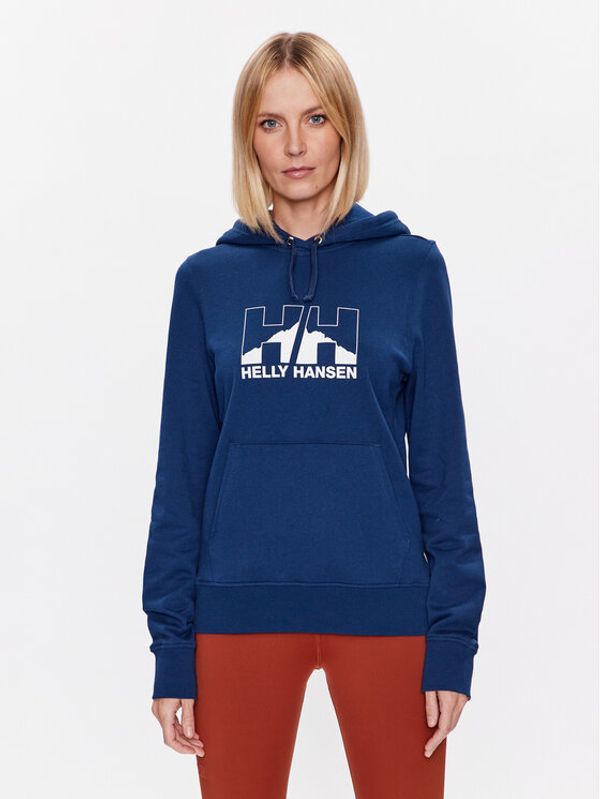 Helly Hansen Helly Hansen Суитшърт Nord Graphic 62981 Тъмносин Regular Fit