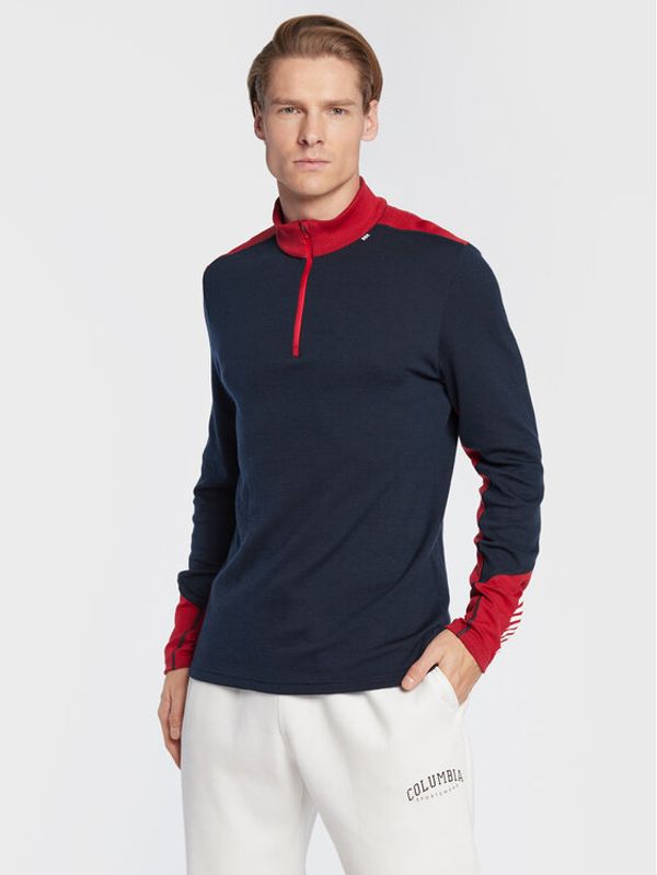 Helly Hansen Helly Hansen Тениска от техническо трико Lifa Merino 49363 Тъмносин Regular Fit