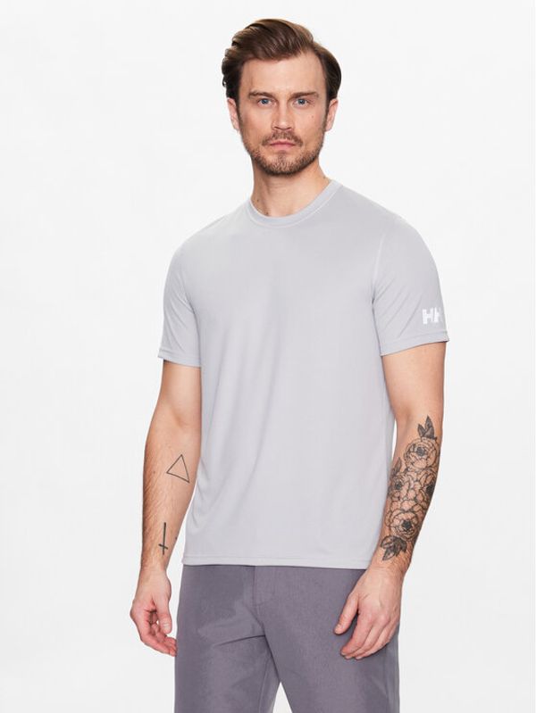 Helly Hansen Helly Hansen Тениска от техническо трико Tech 48363 Сив Regular Fit
