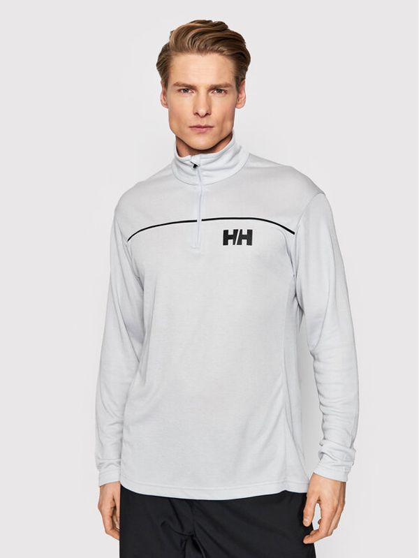 Helly Hansen Helly Hansen Тениска с яка и копчета Demi-Fermeture 30208 Сив Regular Fit