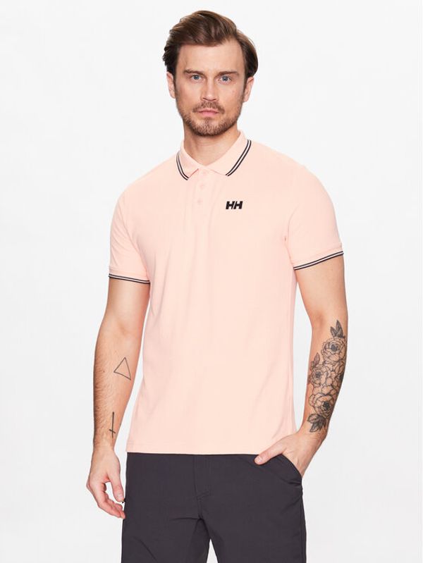 Helly Hansen Helly Hansen Тениска с яка и копчета Kos 34068 Оранжев Fitted Fit