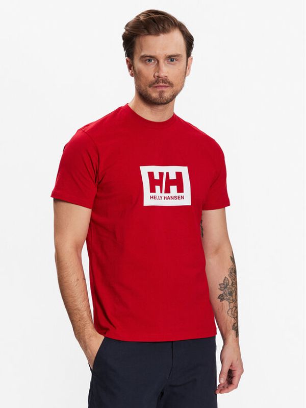 Helly Hansen Helly Hansen Тишърт Box 53285 Червен Regular Fit