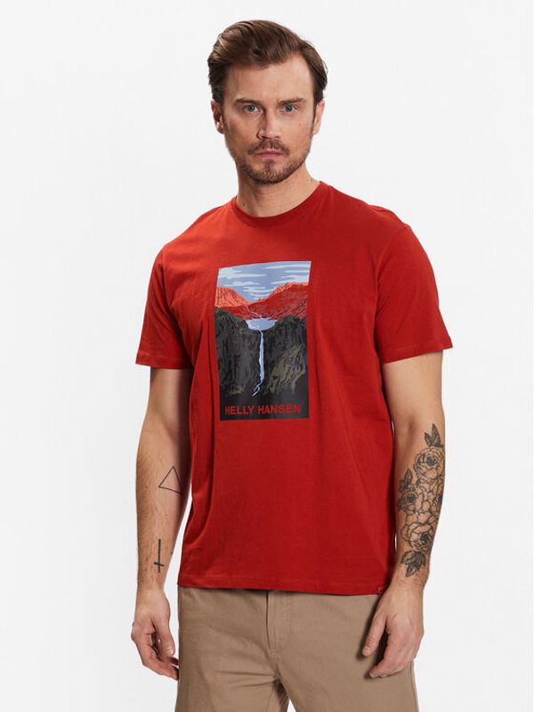 Helly Hansen Helly Hansen Тишърт F2F 63340 Оранжев Regular Fit