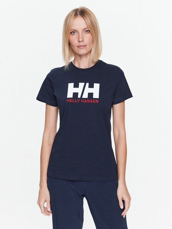 Helly Hansen Helly Hansen Тишърт Logo 34112 Тъмносин Regular Fit