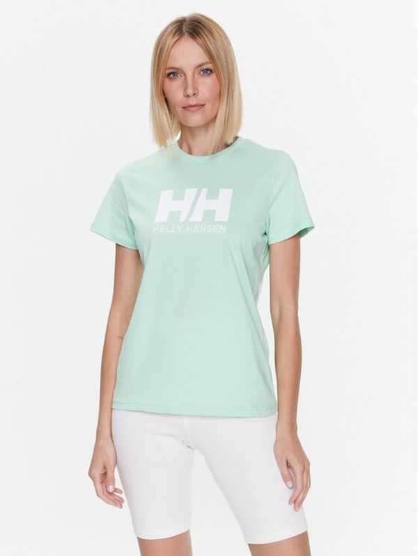 Helly Hansen Helly Hansen Тишърт Logo 34112 Зелен Regular Fit