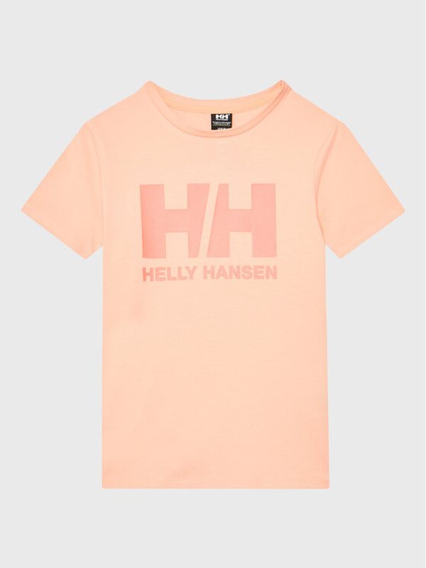 Helly Hansen Helly Hansen Тишърт Logo 41709 Оранжев Regular Fit