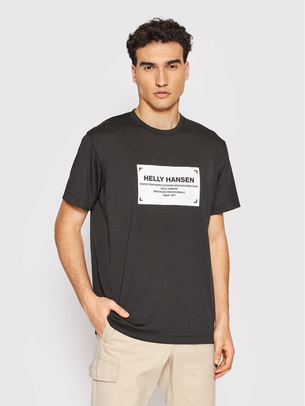 Helly Hansen Helly Hansen Тишърт Move 53704 Черен Regular Fit