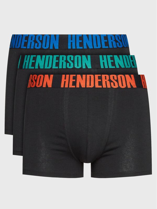 Henderson Henderson Комплект 3 чифта боксерки 40836 Черен