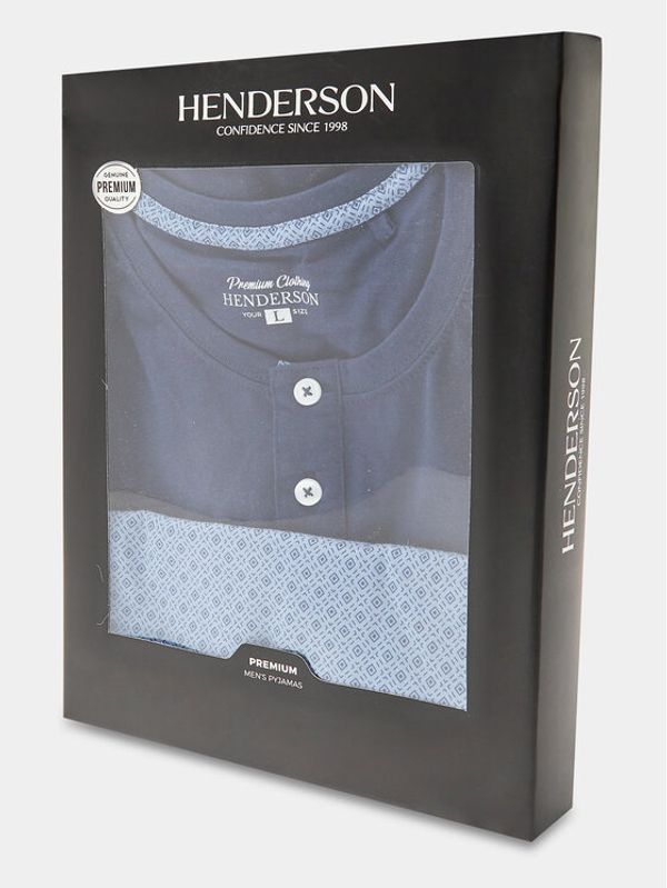 Henderson Henderson Пижама 40665 Тъмносин Regular Fit