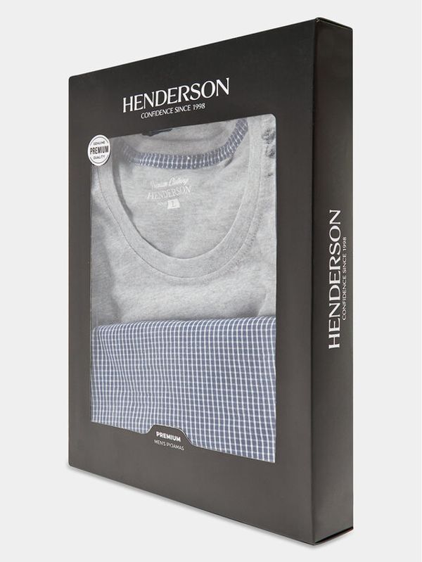 Henderson Henderson Пижама 40668 Сив Regular Fit