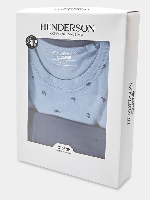 Henderson Henderson Пижама 40681 Син Regular Fit