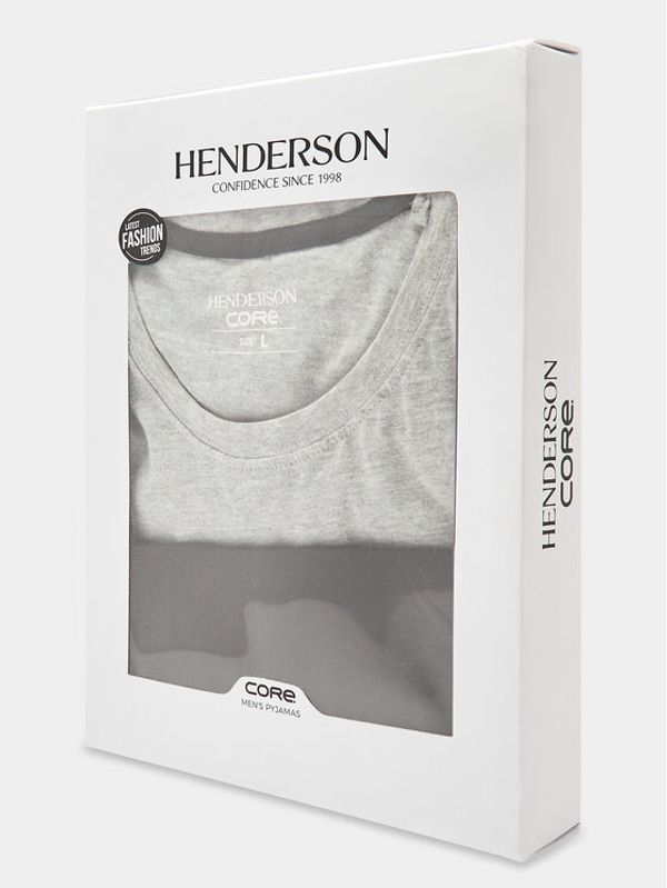 Henderson Henderson Пижама 40684 Сив Regular Fit