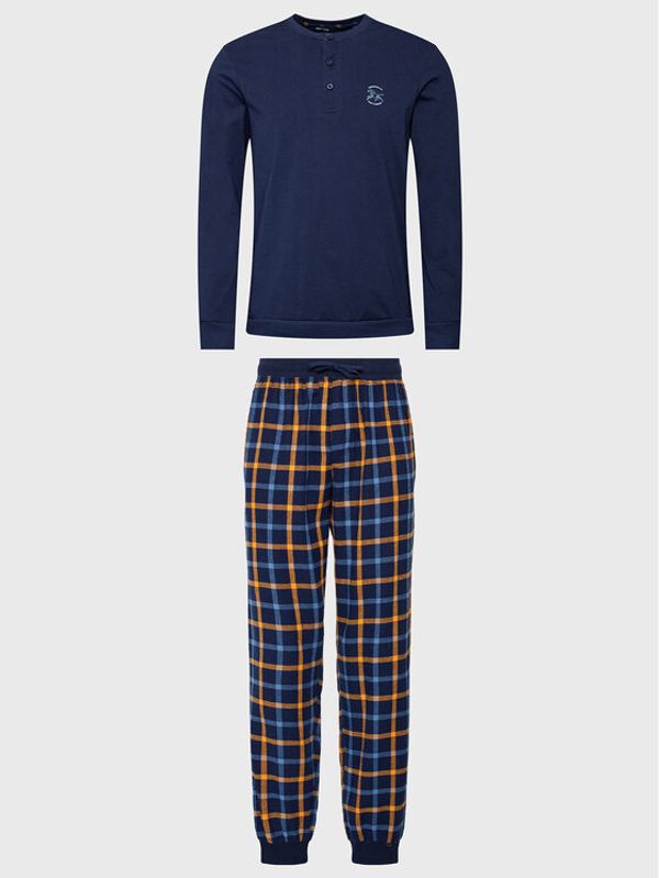 Henderson Henderson Пижама Trade 40049 Тъмносин Regular Fit