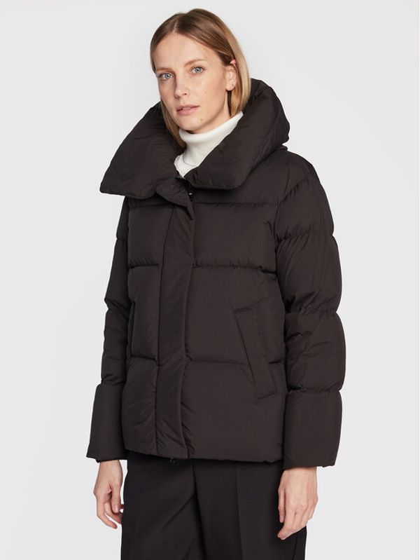 Hetregó Hetregó Пухено яке Beatrix 8M692 22WD10 Черен Regular Fit