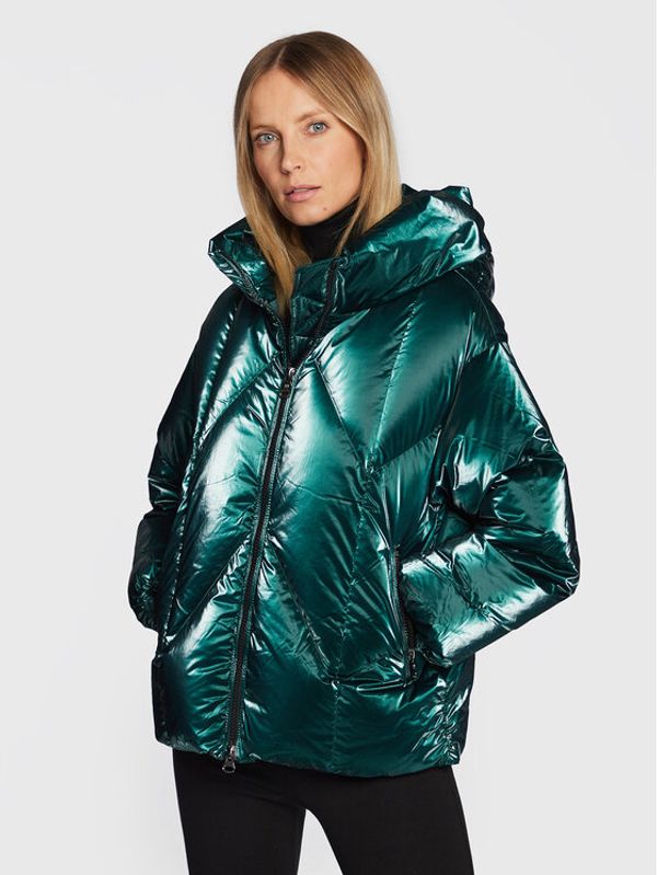 Hetregó Hetregó Пухено яке Muriel 8M781 22WD16 Зелен Regular Fit