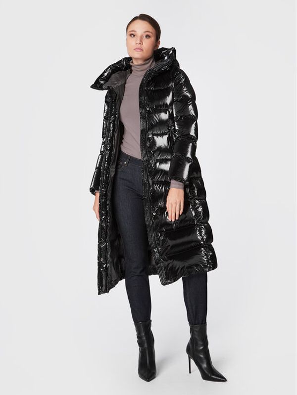 Hetregó Hetregó Пухено яке Summer 8M783 22WD16 Черен Regular Fit