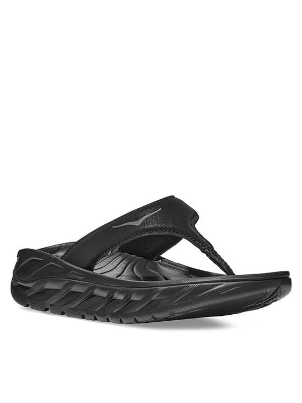 Hoka Hoka Джапанки Ora Recovery Flip1117910 Черен