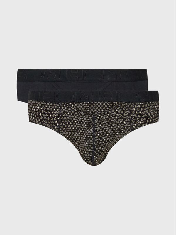 HOM HOM Комплект 2 чифта слипове 402430 Черен