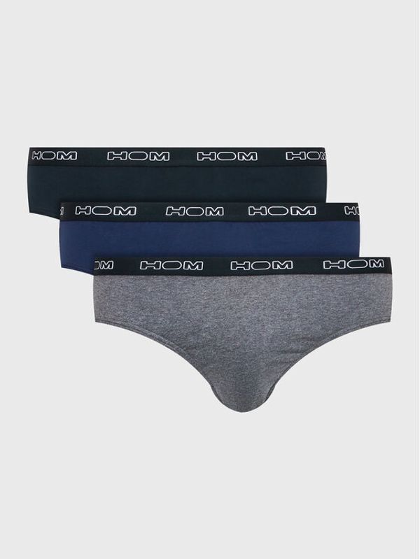 HOM HOM Комплект 3 чифта слипове 402467 Цветен