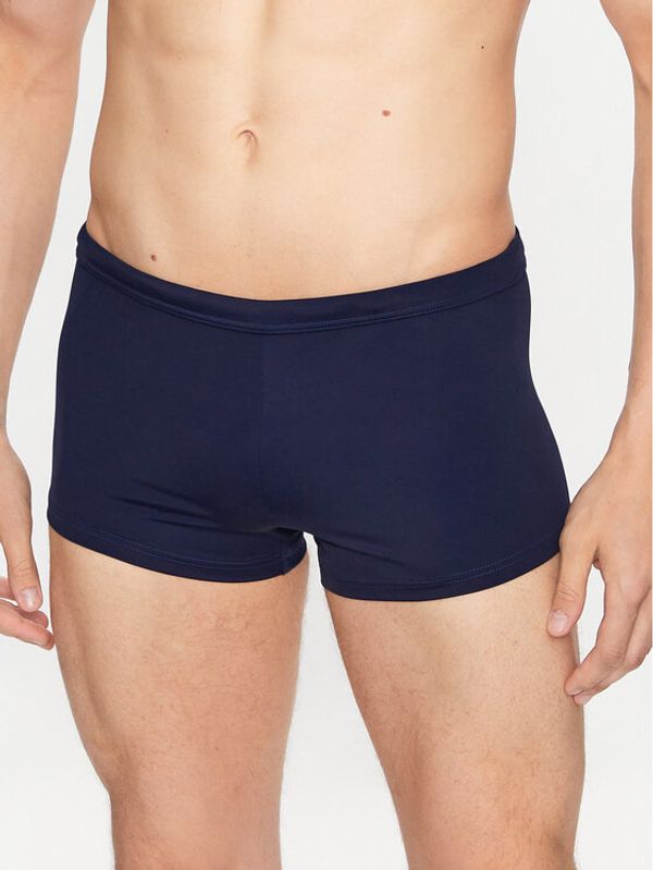 HOM HOM Плувни шорти 402535 Тъмносин Slim Fit