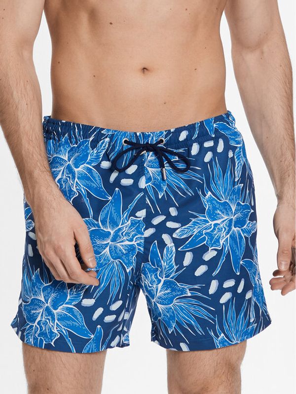 HOM HOM Плувни шорти 402556 Син Regular Fit