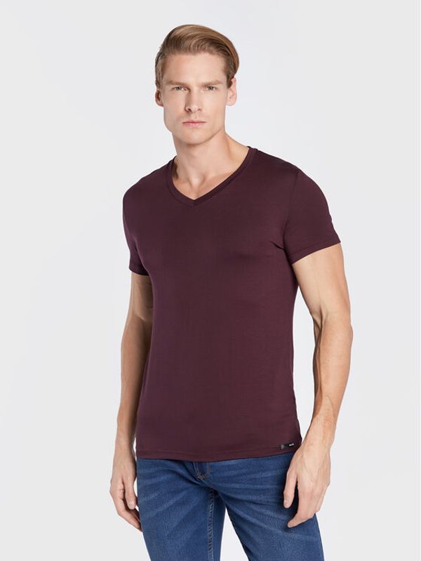 HOM HOM Потник Tencel Soft 402466 Бордо Regular Fit