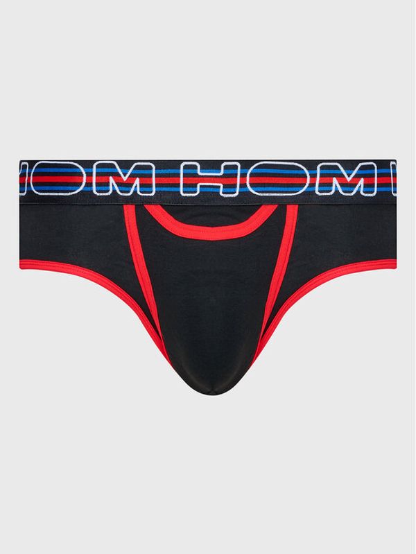 HOM HOM Слипове Cotton Up 402372 Черен