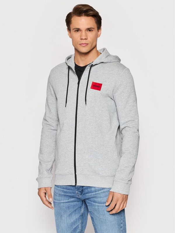 Huawei Hugo Суитшърт Daple212 50447972 Сив Regular Fit