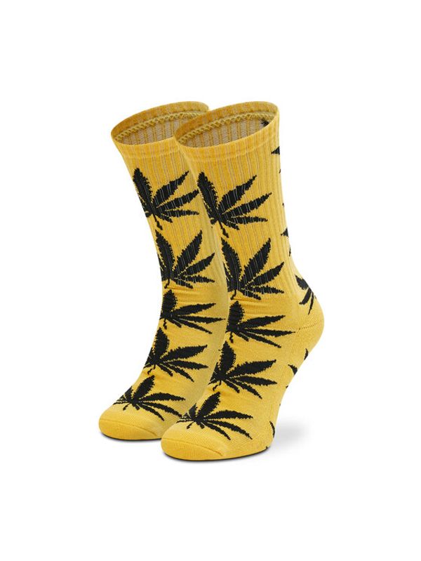 HUF HUF Дълги чорапи unisex Essentials Plantlife Sock SK00298 r. OS Жълт