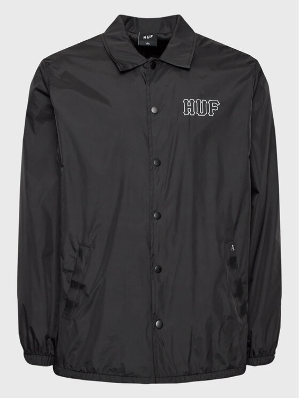 HUF HUF Преходно яке JK00390 Черен Regular Fit