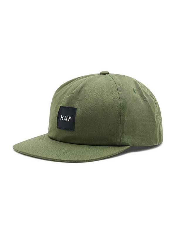 HUF HUF Шапка с козирка Ess Unstructured Box HT00544 Зелен