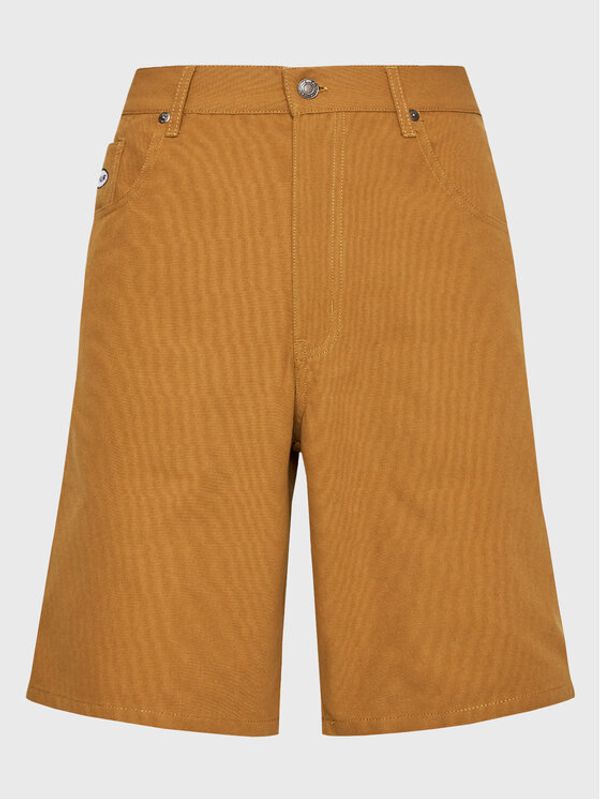 HUF HUF Шорти от плат Workman Short PT00268 Кафяв Regular Fit