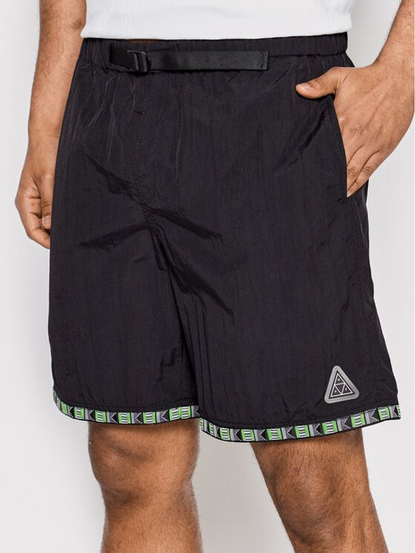 HUF HUF Спортни шорти Teton Tech Sport PT00206 Черен Regular Fit