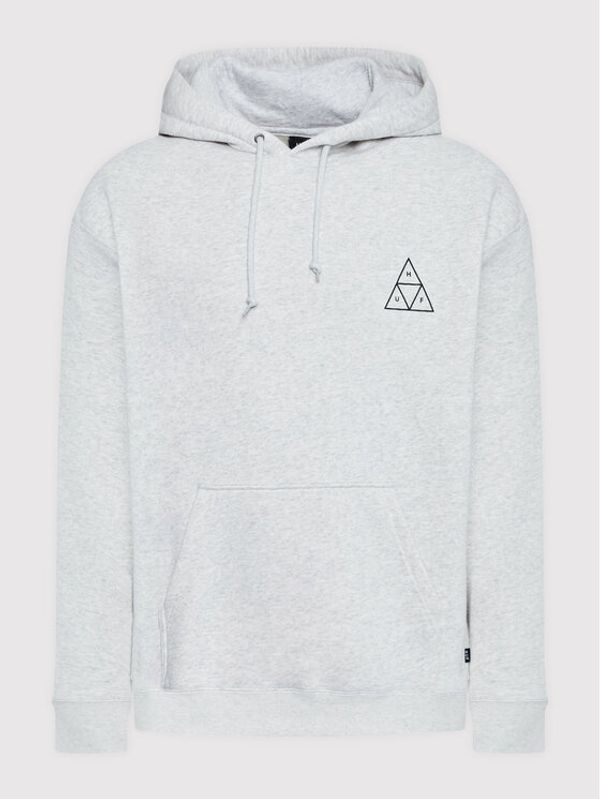 HUF HUF Суитшърт Essentials PF00491 Сив Regular Fit