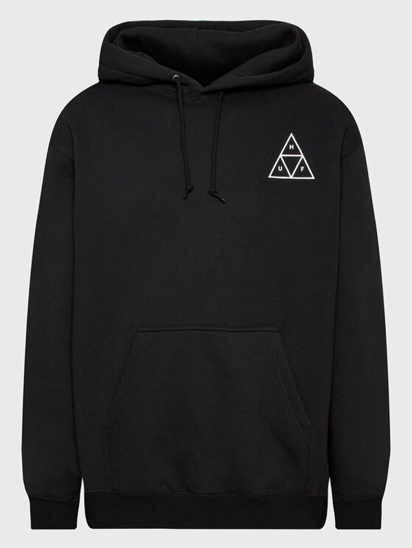 HUF HUF Суитшърт PF00572 Черен Regular Fit