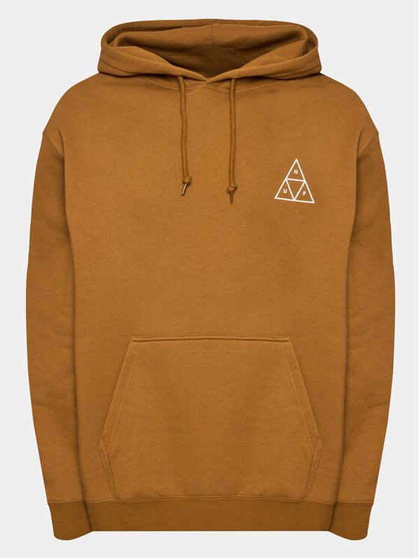 HUF HUF Суитшърт PF00572 Кафяв Regular Fit