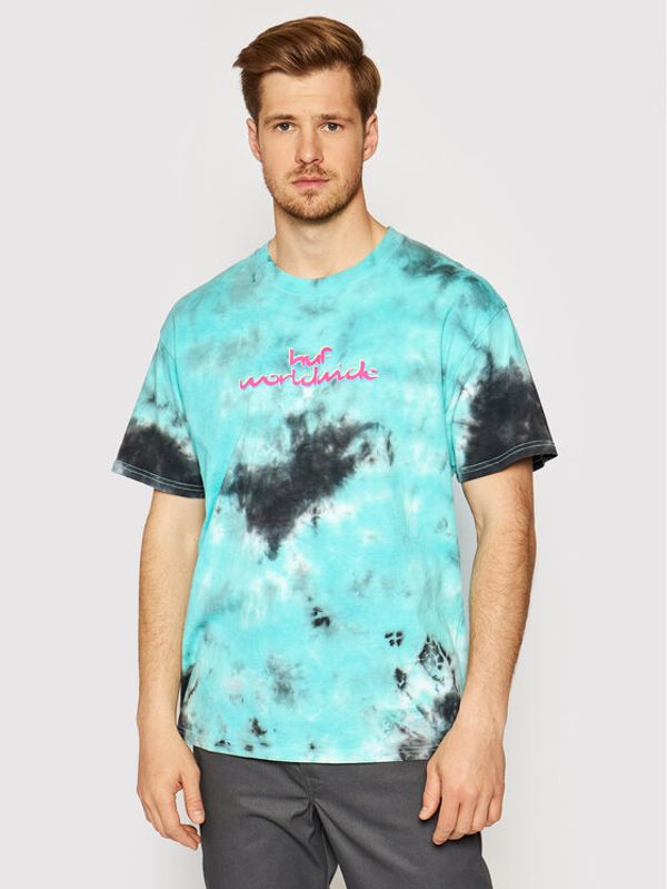 HUF HUF Тишърт Chemistry TS01379 Син Regular Fit