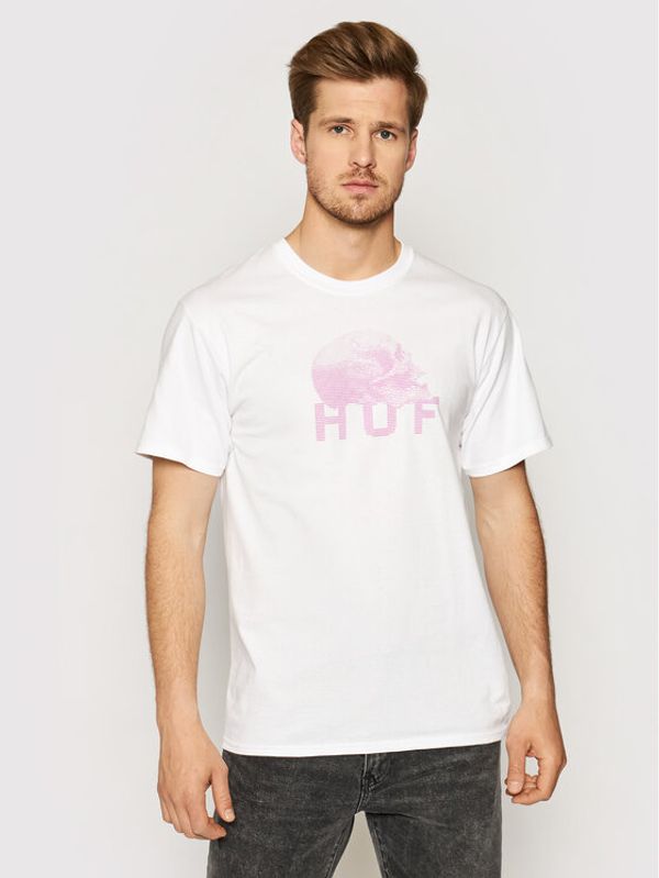 HUF HUF Тишърт Data Death Tee TS01333 Бял Regular Fit