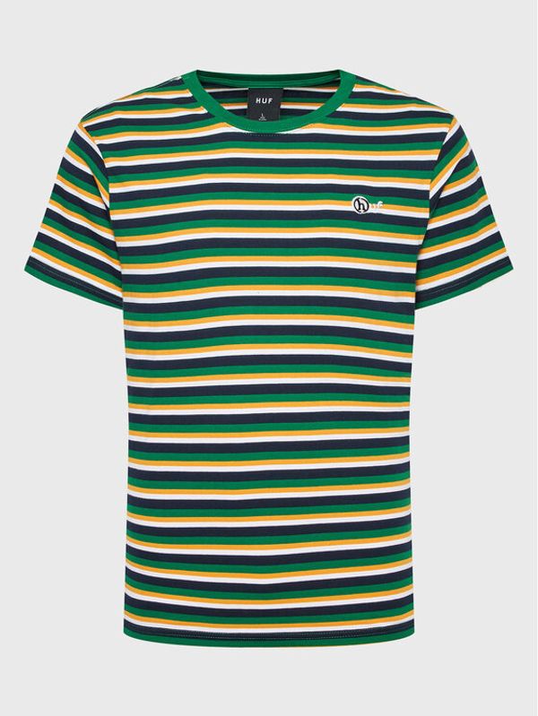 HUF HUF Тишърт KN00431 Зелен Regular Fit