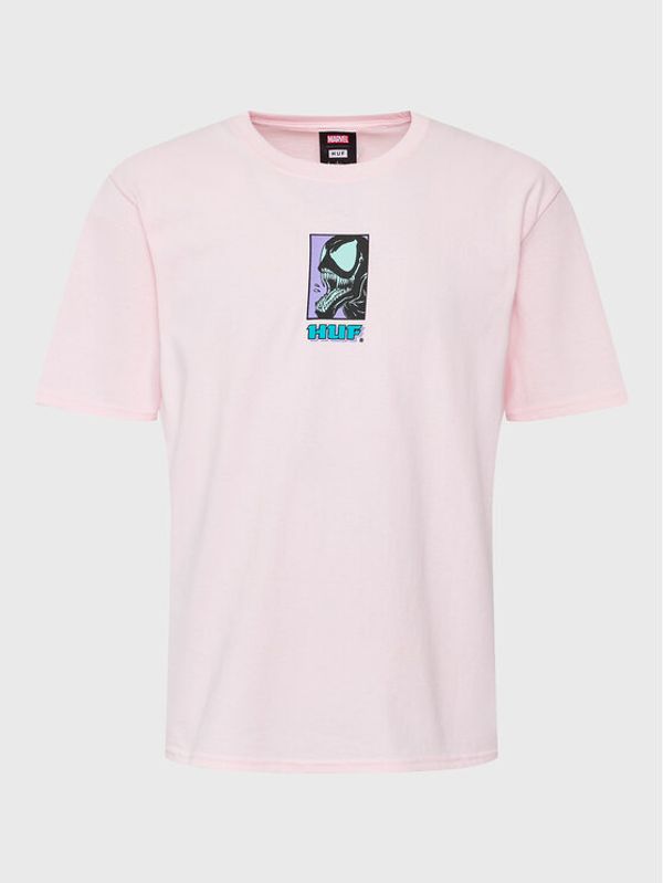 HUF HUF Тишърт MARVEL Symbiote TS02060 Розов Regular Fit