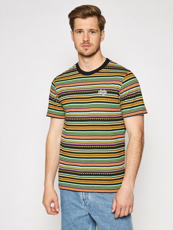 HUF HUF Тишърт Topanga KN00273 Цветен Regular Fit