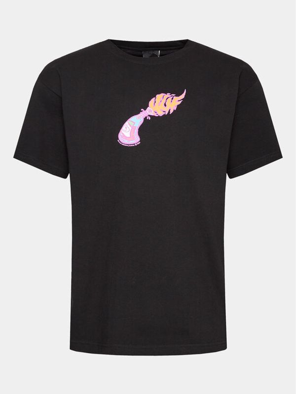 HUF HUF Тишърт TS01947 Черен Regular Fit