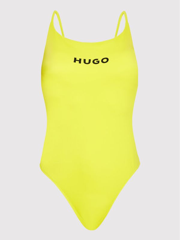 Hugo Hugo Бански костюм Pure 50470205 Жълт