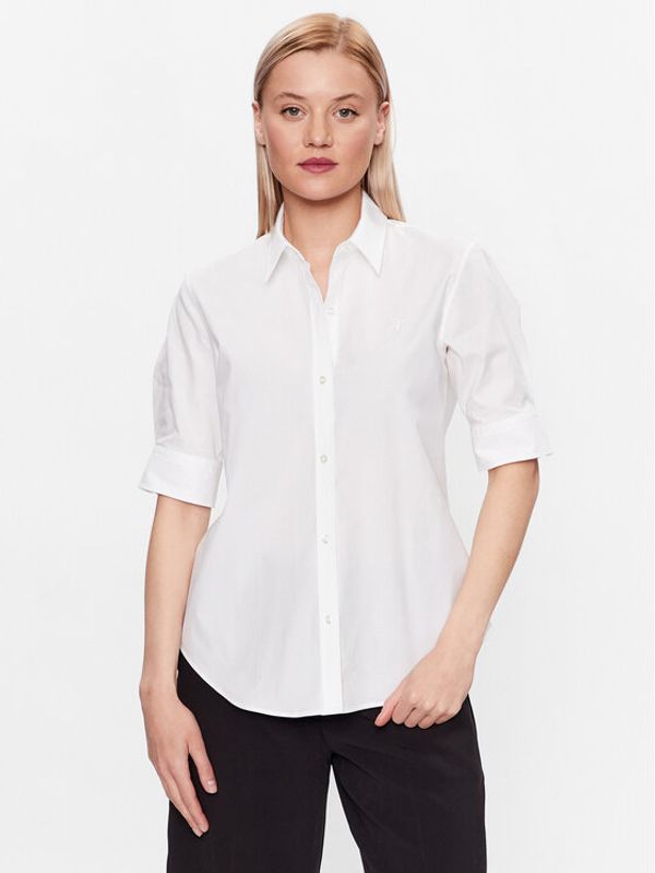 Hugo Hugo Блуза 50488514 Бял Regular Fit