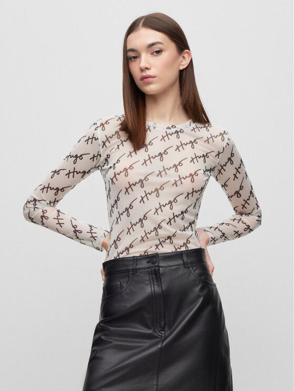 Hugo Hugo Блуза 50489194 Цветен Slim Fit